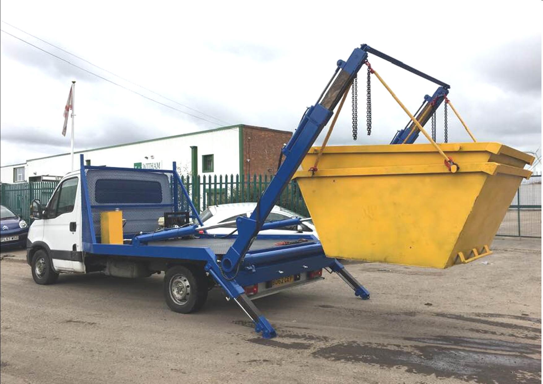MINI SKIP LORRY'S 3.5 TON